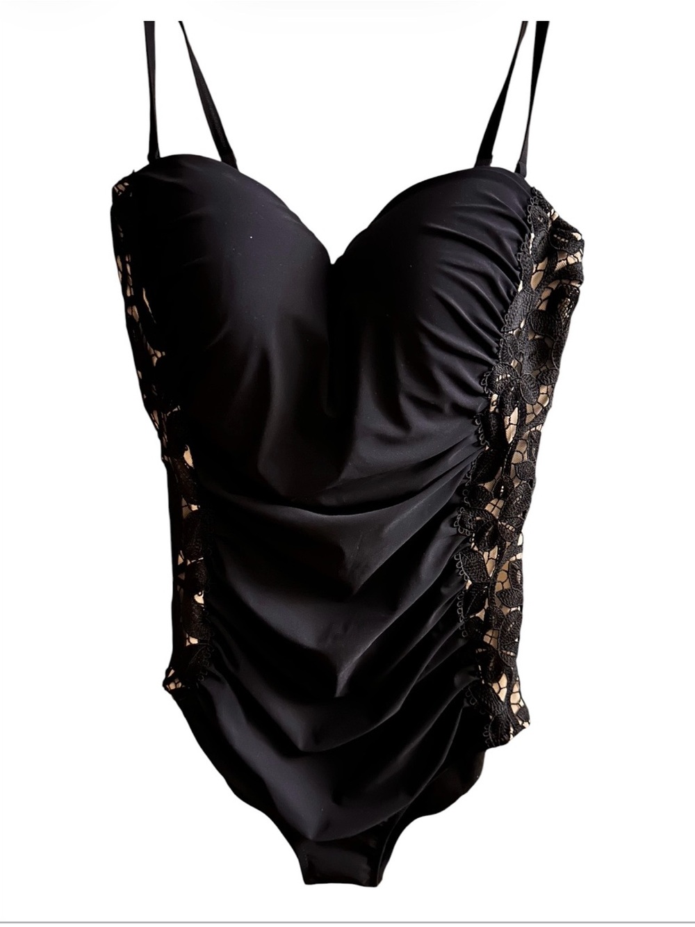 NWT Gottex Black Lace Women's Bathing suit